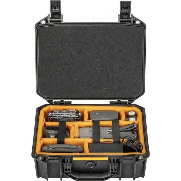 Pelican Vault V200 Medium Case, Foam and Dividers, Black