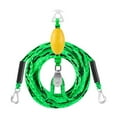thumbnail image 3 of RANMEI 1Pc Double Hook Pulley Traction Rope 17Ft 5M Heavy Duty Boat Tow Rope For Tubing Water Skiing Rope Towable Connector Accessories, 3 of 8