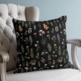 thumbnail image 4 of Pillow Covers 26x26 Set of 2, Spring Wildflowers Throw Pillow Covers Decorative Couch Cushion Cover, Farmhouse Botanical Garden Floral Microfiber Soft Square Pillowcases for Bedroom Living Room Sofa, 4 of 9