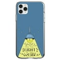 thumbnail image 1 of DistinctInk Clear Shockproof Hybrid Case for iPhone 11 Pro (5.8" Screen) - TPU Bumper, Acrylic Back, Tempered Glass Screen Protector - You Are the Light of the World, 1 of 2