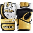 thumbnail image 4 of MRX MMA Grappling Gloves for Women Bag Training Boxing Sparring Golden XL, 4 of 5