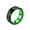 Green, variant on Men's Stainless Steel Cool Personality 8mm Two-Tone Crystal Inlay Creative Sketch Dragon Pattern Carved Ring Beveled Edges Green Size 11