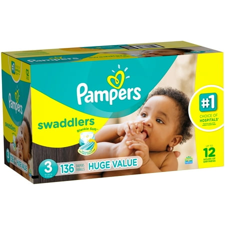 pampers swaddlers diapers walmart