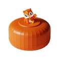 thumbnail image 3 of Organizador de almacenamiento de alimentos, decoración china de Año Nuevo, plato de frutas multiusos Naranja Grande 2 capas, 3 of 9