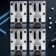 thumbnail image 1 of FESTFENDS 4Ud Soportes Ajustables En Acero Plata Para Nivelación De Muebles Y Mesas, 1 of 7