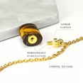 thumbnail image 5 of HOOUN Healing Crystal Cylindrical Stone Pendant Perfume Bottle Necklace Jewelry Gift-Rose Quartz, 5 of 5