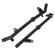 Vehicle Engine Water Coolant Pipe 2712002452 for Mercedes-Benz C250 SLK250 2012-2015 Plastic Black