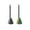 Toilet Brush E, variant on LACKUST Bowl Brush and Holder with Base Clearance,Wall Hanging Soft Plastic Toilet Brush Without Dead Ends,Multicolor
