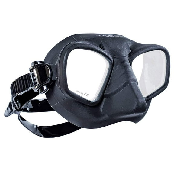 Tilos M144 Avengia Frameless Mask (Black Silicone)