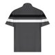 thumbnail image 4 of Blusa y camisa de manga corta con cuello vuelto para hombre, informal, de color liso, a rayas, con botones y estampado, blusa para hombre, 4 of 4