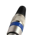thumbnail image 4 of Injueey 10 pack/lote conector de Cable de Audio conexión perfecta para salida de sonido conector adaptador de Audio enchufe de Audio Electrónica Azul, 4 of 6