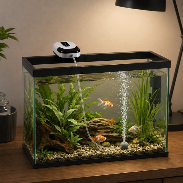 Bomba de Oxígeno Recargable Usb con Batería de Litio: Mini Aireador Portátil para Pesca Al Aire Libre y Uso En Acuarios.