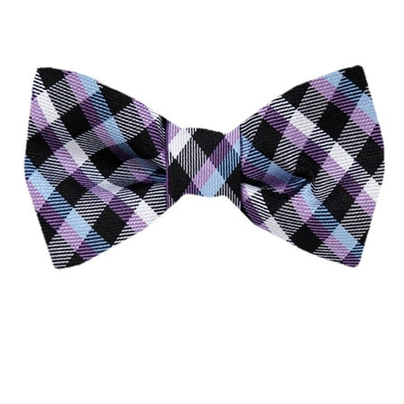 Men's Purple Silk Self Tie Bowtie Tie Yourself Bow Ties