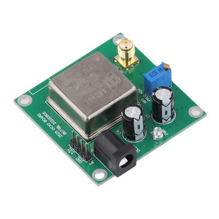 husxh OCXO-10M-2525 Constant Temperature Crystal Oscillator Sine Wave Output 10MHz OCXO Frequency Standard Board 10MHz/13DBM Crystal Oscillator Board