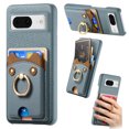 thumbnail image 1 of Case for FOXDOCK Google Pixel 8A , Leather, Bear Ring, Card Holder, 1 of 4