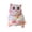 E, variant on Cute Cat Squish Toy Stress Relief Slow Rising Fidget Sensory Anxiety Relaxation Squeeze Kawaii Desk Decor Birthday Party Favor B