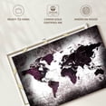 thumbnail image 6 of Elephant Stock Aged World Map Xl Wall Art - Horizontal Canvas Wall Art - Living Room Wall Decor - Education Canvas - Black And White Decor - 12" x 8", 6 of 8