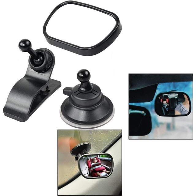 Espejo retrovisor para bebé MACHAO espejo de seguridad ajustable con ventosa