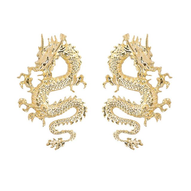 o Boucles Doreilles Bijoux Personnalit Tendance Cool Dragon Boucles Doreilles Mode Boucles Doreilles.