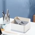 thumbnail image 2 of simhoa Homyl Home Storage Box Plastic Desktop Organizer Snack Toy Box Pen Pencil Holder Grey, 2 of 8