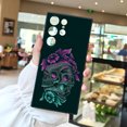 thumbnail image 2 of ¡Mejora el aspecto de tu iPhone con esta elegante y elegante funda plateada mate de doble capa!, 2 of 4