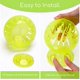 thumbnail image 5 of 1 pelota de ejercicio para hámster de 10 cm, pelota para hámster para correr, mini pelota de ejercicio linda para hámsteres enanos para aliviar el aburrimiento y aumentar la actividad JM, 5 of 5