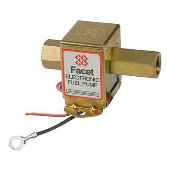 NEW 24V FACET SOLID STATE FUEL PUMP COMPATIBLE WITH 4.5-9PSI ALL CARBURETED ENGINES FACET 40151