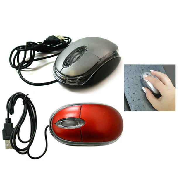 5 Pack Wired USB Optical Mouse Light Scroll Wheel Mice Laptop Computer PC