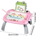 thumbnail image 4 of Magnetic drawing board with beads Magnetic dot travel toy for kids, 4 of 5