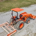 thumbnail image 2 of Universal Tractor Canopy – One Piece Steel Sun Shade (Orange) for ROPS, 2 of 6