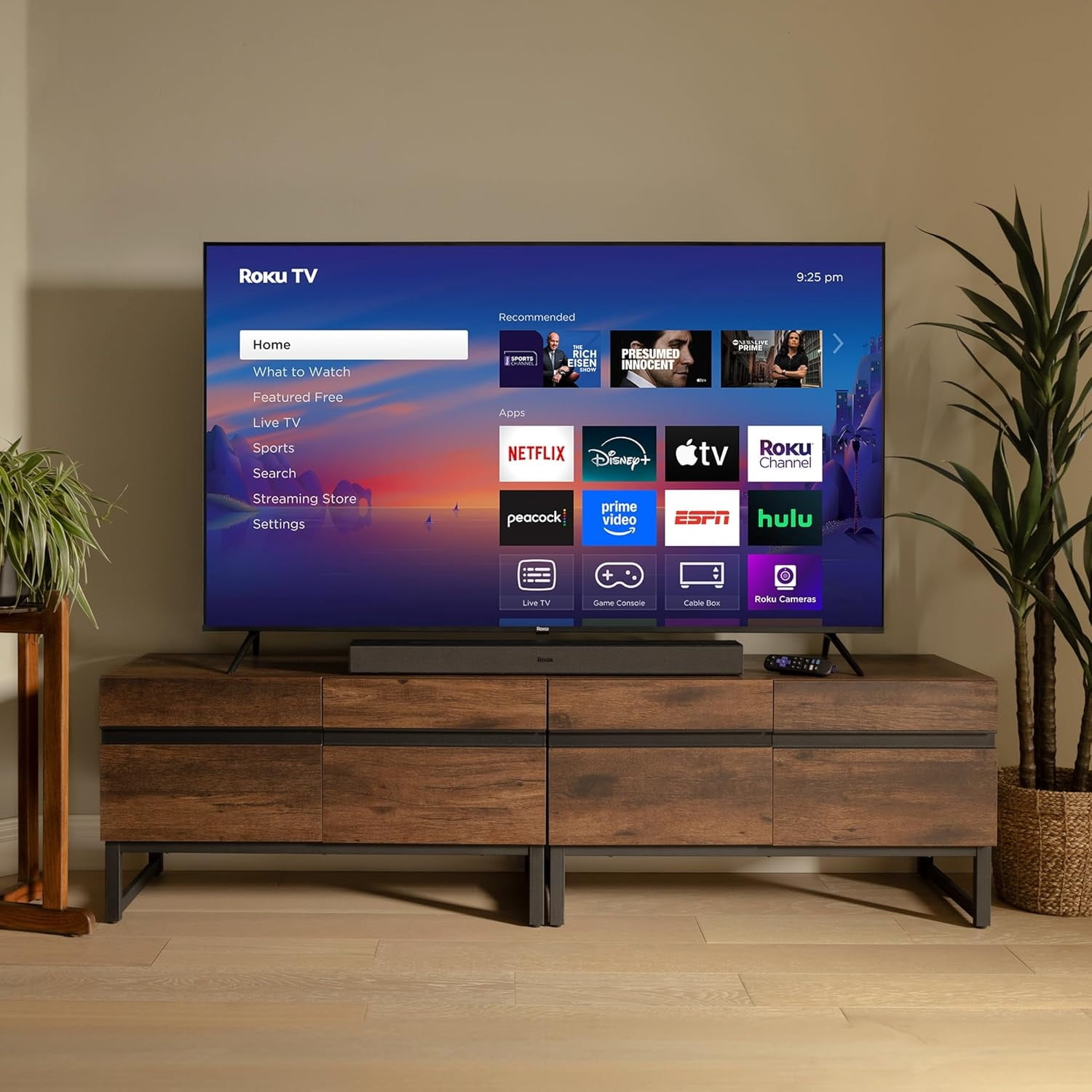 Roku Smart TV – 43-Inch Select Series, 4K HDR TV – Roku TV with Enhanced Voice Remote