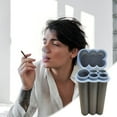 thumbnail image 1 of Boovnll Rangement à Domicile, Boîte à Cigarettes Rabattable avec Quatre Trous et une Boîte de Rangement pour Machine à Feu Pouvant Être Portée avec Vous, Rangement, Rangement et Organisation, Organisation et Rangement, 1 of 5
