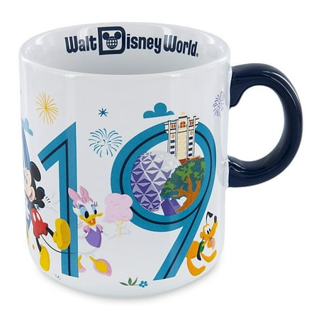 Disney Parks Walt Disney World Mickey and Friends 2019 Ceramic Coffee Mug (Best Amusement Parks In The World 2019)
