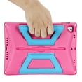 thumbnail image 4 of iPad 9th Generation 10.2-inch Case,Dteck Heavy Duty Rugged EVA Foam Kids Friendly Proector Kickstand Case for iPad 8th/7th Gen 10.2" Shockproof Cover with Shoulder Strap Cover,Rose, 4 of 7