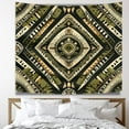 thumbnail image 4 of Boho Diamonds Decorative Tapestry Deco for Bedroom Home House Living Room, Simplicity Durable Wall Hanging Tapestry 51x59in Washable Sophistication Geometric Shapes Line Art Office Tapestry, 4 of 5