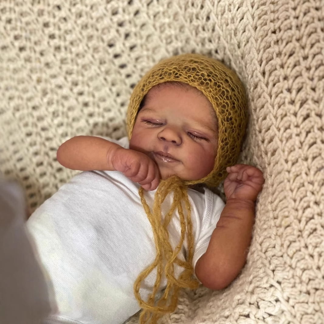 18inch Reborn Baby Dolls boy full body Silicone Realistic Toddler Girls Lifelike Babies That Look Real sleep Close eyes