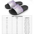 thumbnail image 2 of GZHJMY Stylish Slides for Women Men, Lavender Flowers and Two Butterfly Soft Flexible Slip-on Sandals Slippers, 2 of 7