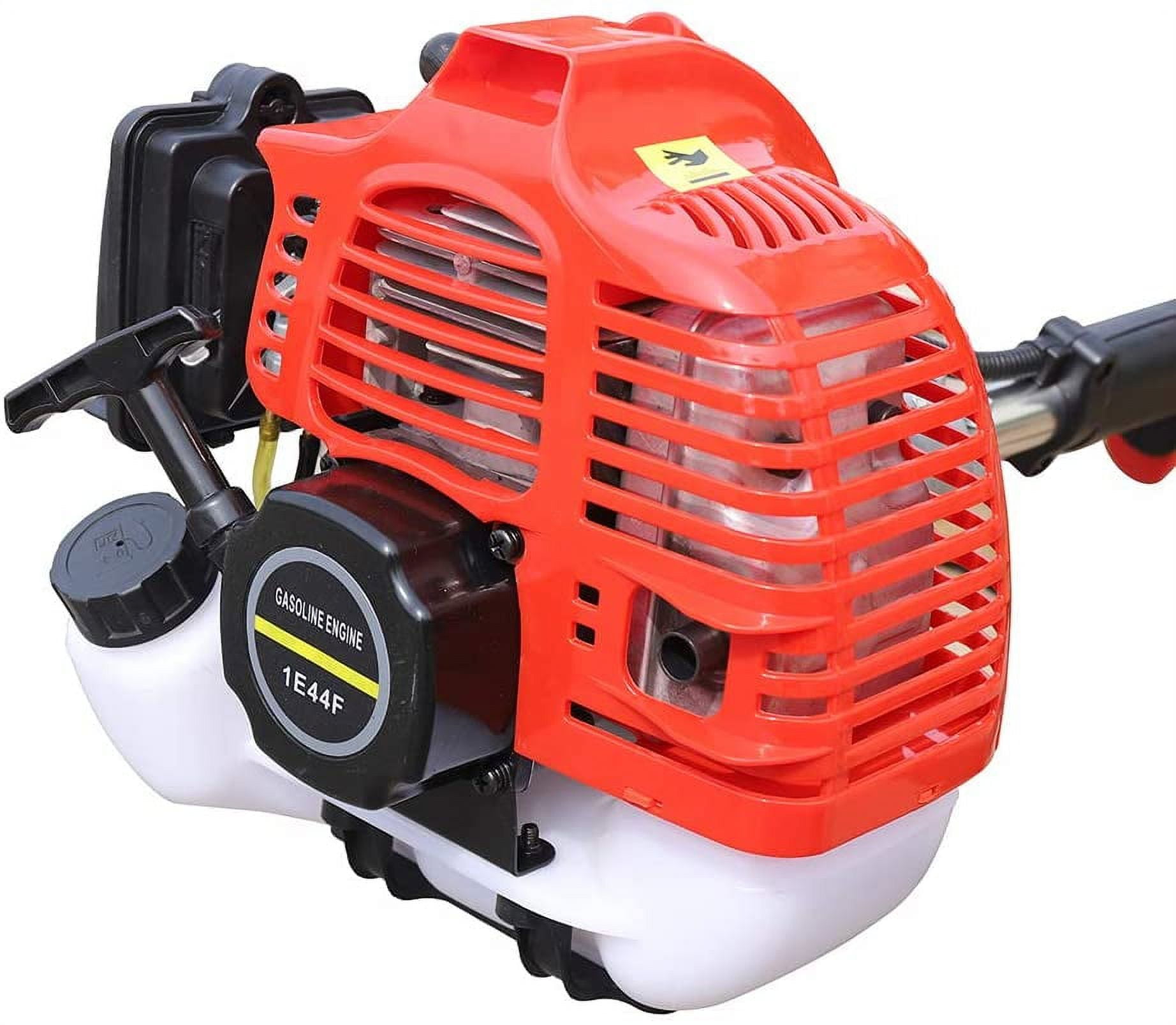 Fetcoi Hand-held Cultivator, 1E40F-5 Hand-held Cutting Grass Machine,Air-Cooled Two-Stroke Garden Small Cutting Grass Machine, Garden Use, Wheat, Tea Tree