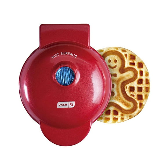 MINI WAFLERA DASH EN FORMA DE MUÑECO DE JENGIBRE DE 10 CM