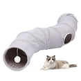 thumbnail image 1 of Road Cat Tunnel Collapsible S Shape Cat Play Tube 10 Inches in Diameter, 1 of 7