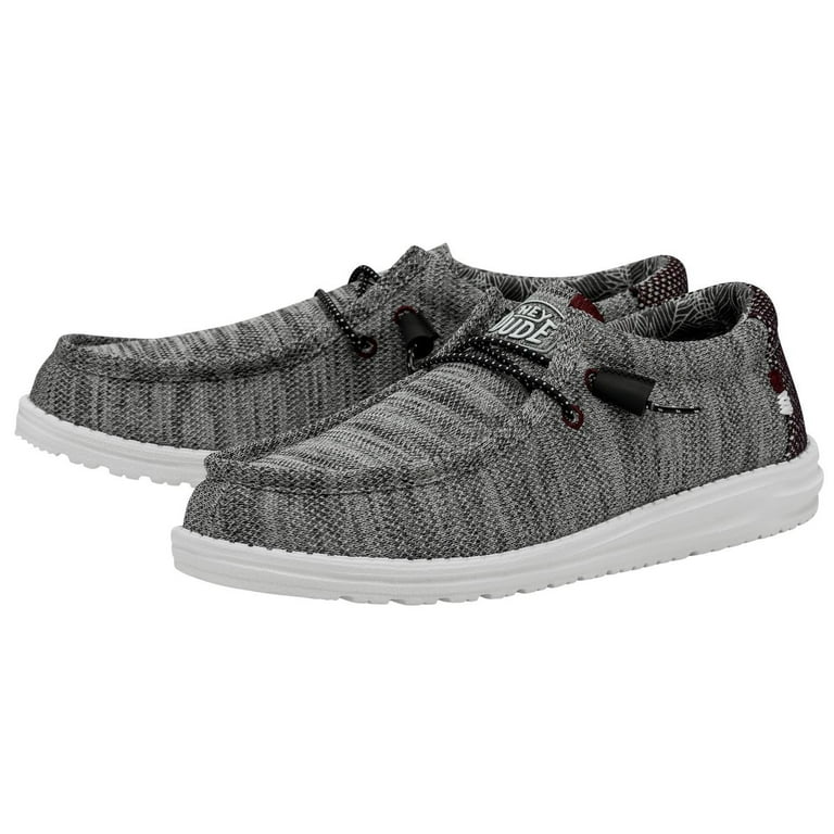 Hey Dude Men's Wally Sox Stitch Orion Blue Size Men's Loafers