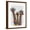 Brown Frame, variant on Art.com Rainbow Splash Giraffe Trio Art Print by Fab Funky, 12" x 16"