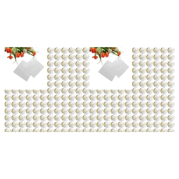 Toystoory 100 Uds. Envoltorios cuadrados de papel de aluminio paquete colorido para dulces piruletas de Chocolate Plata 2piezas Toystoory CBP019439