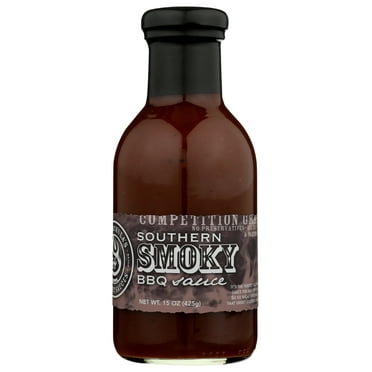 Pack of 6, Hot Wachulas Southern Smoky BBQ Sauce, 15 oz