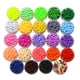 thumbnail image 2 of Cuentas espaciadoras de semillas acrílicas de 4mm para fabricación de joyas, cuentas redondas de varios colores, accesorios para manualidades, 1000 piezas, 2 of 2