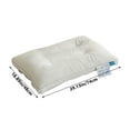 Yoloke Enhanced Cervical Support Pillow Ergonomic Memory Foam Neck