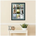 thumbnail image 2 of ArtToFrames Collage Photo Picture Frame with 9 - 5x7 Openings, Framed in Black with Nile Green and Black Mats (CDM-3926-213), 2 of 8