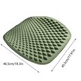 thumbnail image 2 of Blateno Gel Seat Cushion for Long Sitting (Thick & Extra Large), Gel Cushion for Wheelchair Soft and Cool Pad, Gel Car Seat Cushion Breathable, Gel Seat Cushion for Office Chair for Hip Pain, 2 of 8