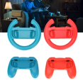 thumbnail image 4 of Handle Grip Steering Wheel Kit, PC Material Durable Handle Accessories Ergonomic  for Game Controller Red-Blue,Black-Black, 4 of 8