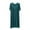 Green, variant on yillto Womens Nightgown Short Sleeve Loose Comfy Pleated Night Gowns Sleepwear Lounge Pjs Sleepshirts